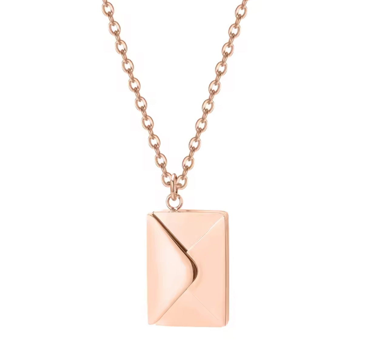 Letter of love custom engrave necklace