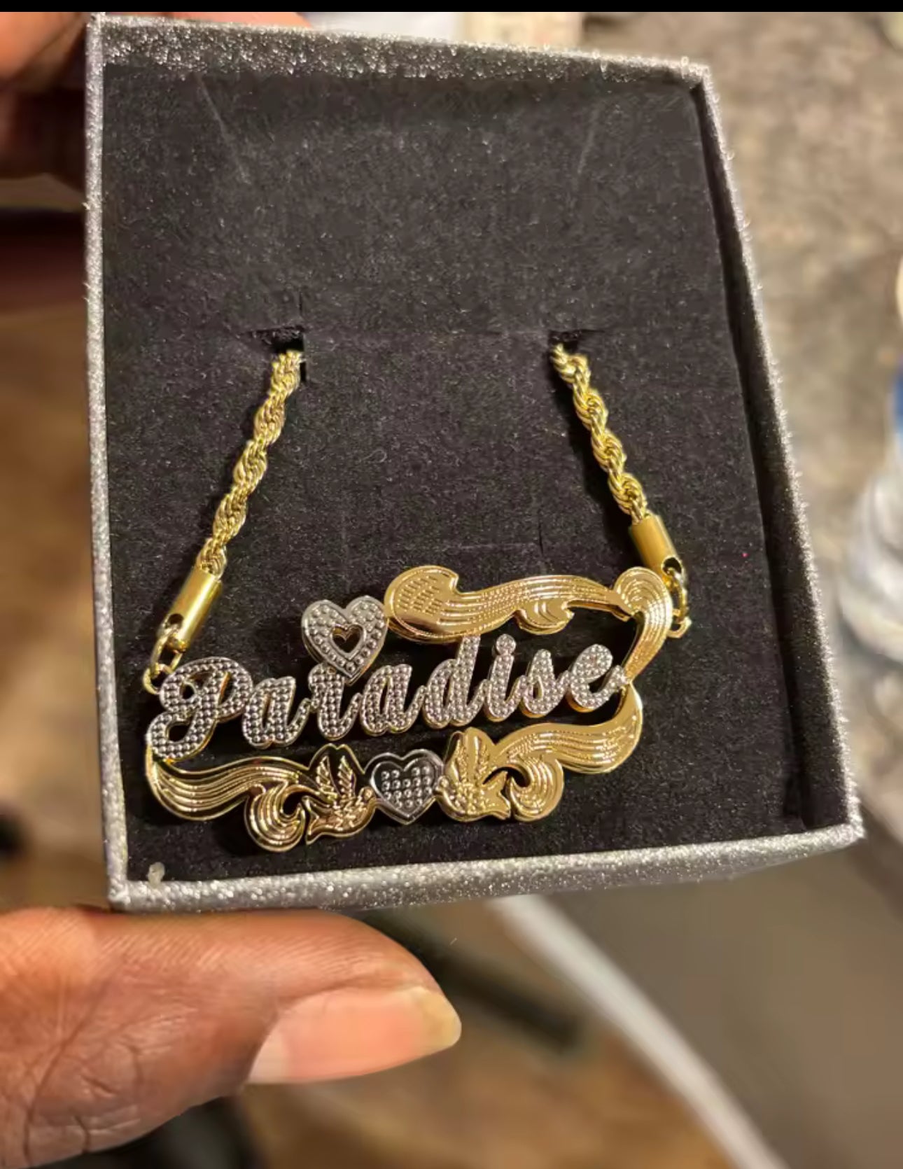 3D custom stainless steel name plate