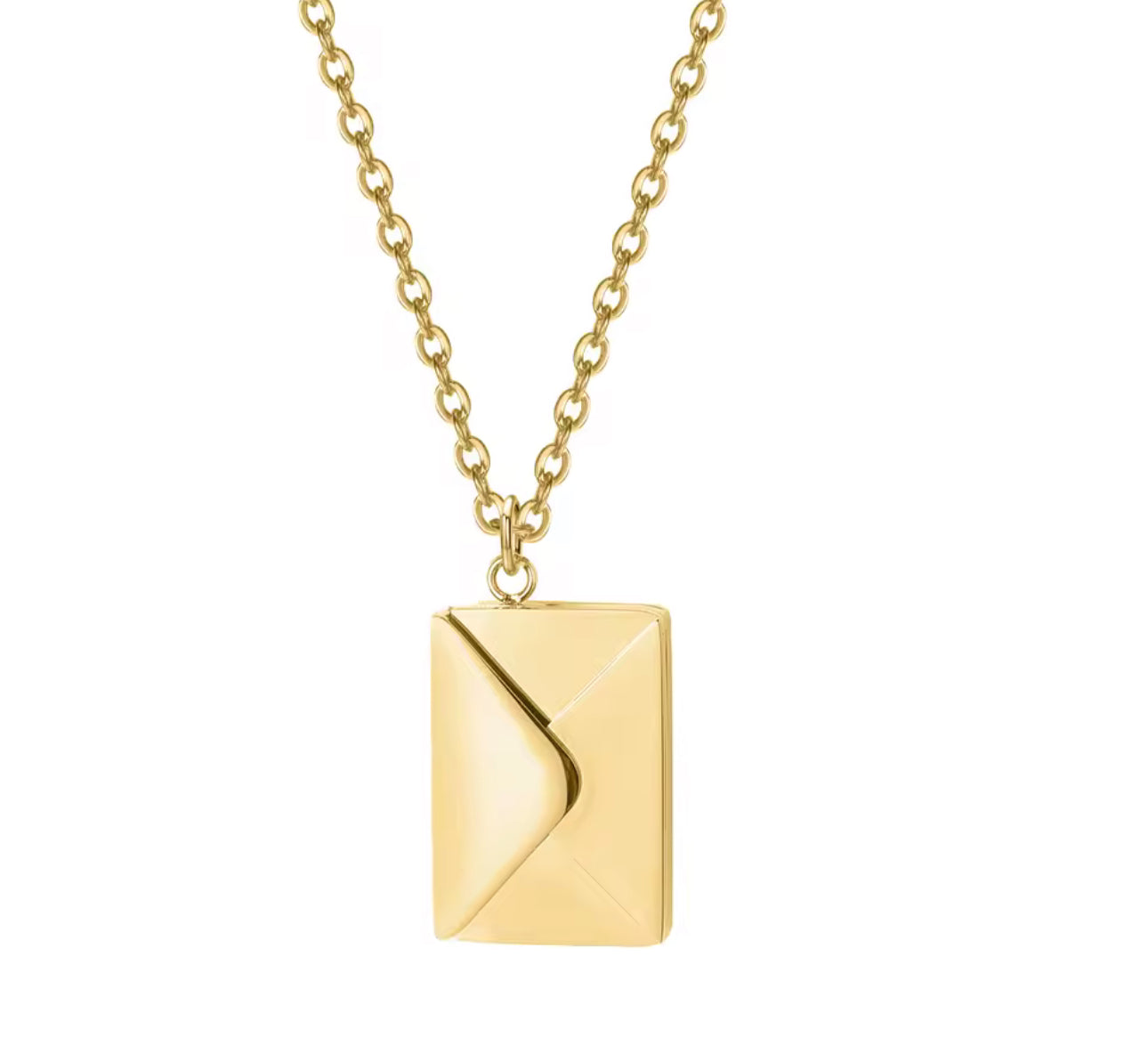 Letter of love custom engrave necklace