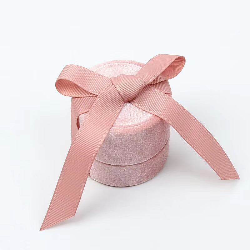 pink luxury ring box