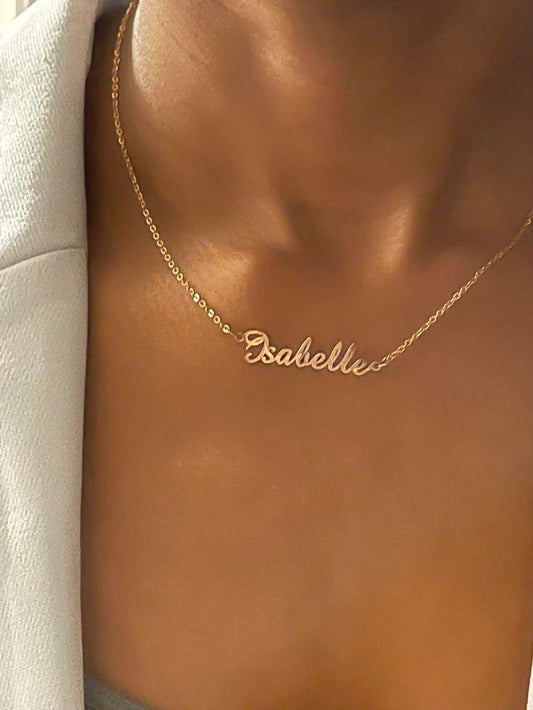 Classic personalized necklace