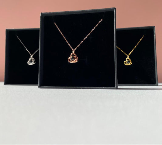 Memory Picture stainless steel necklace