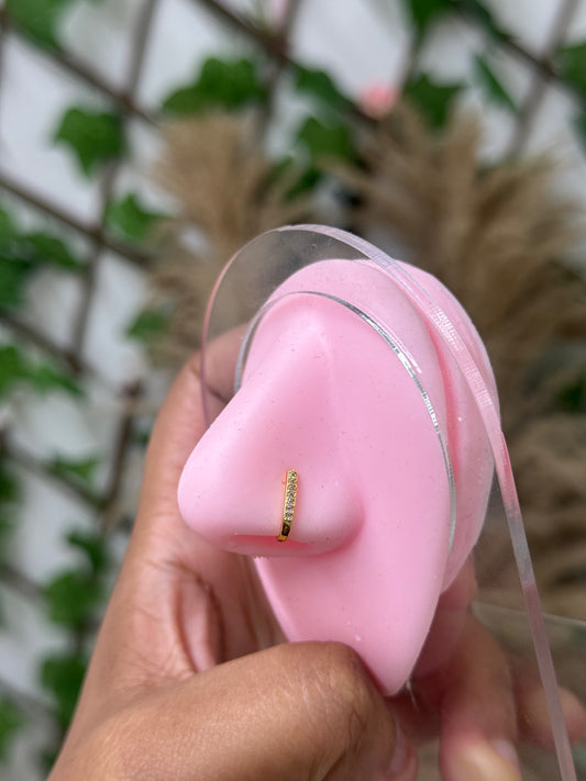 Divine fake nose ring