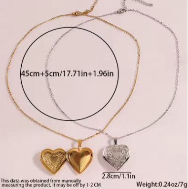 Mother’s Day -stainless steel heart locket