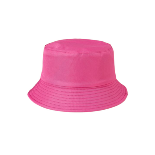Hot pink bucket hat