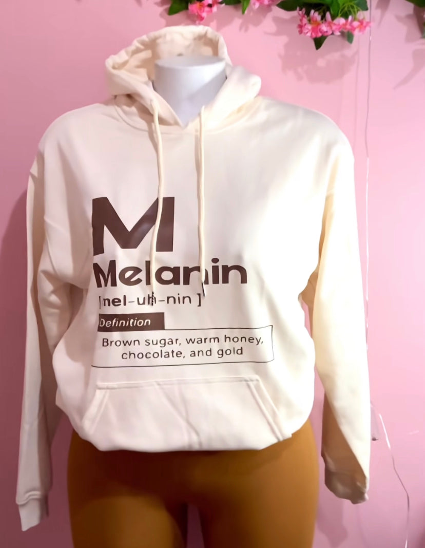 Instock Large melanin hoodie
