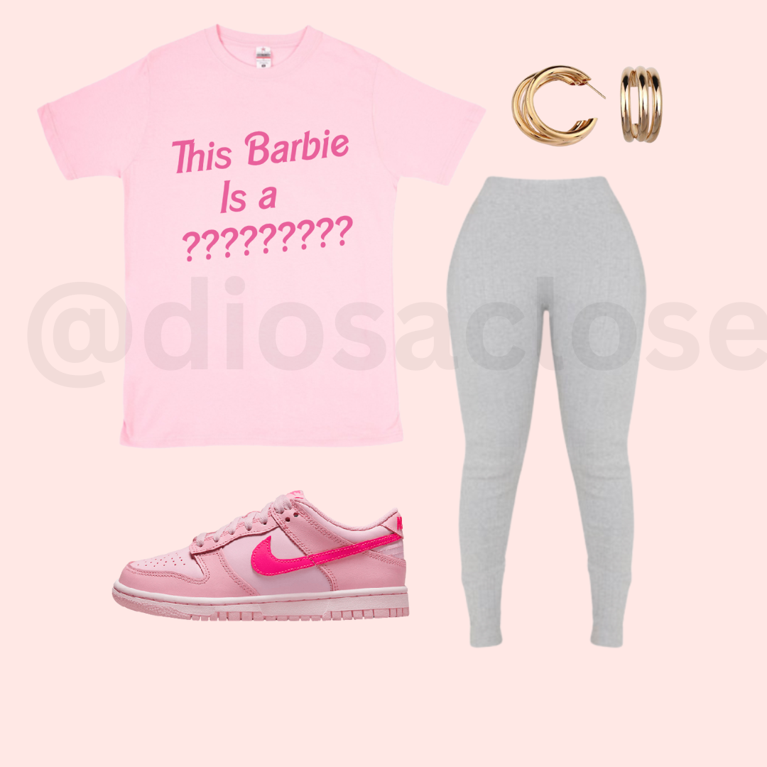 This Barbie is a custom t shirt