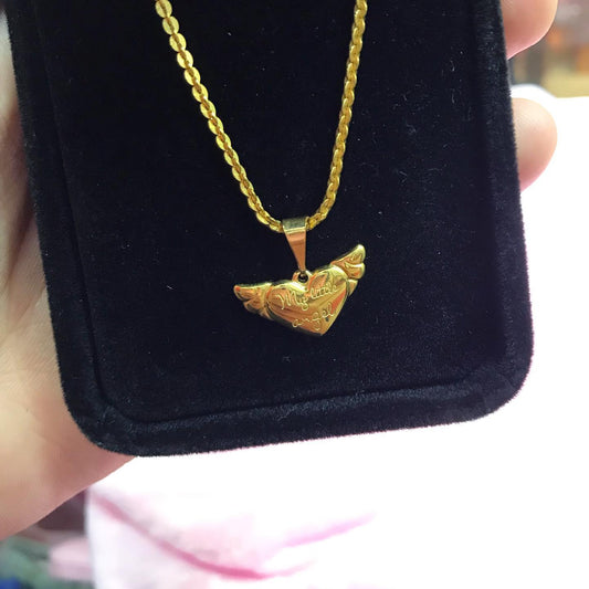 my  little angel necklace